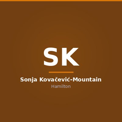 Sonja Kovačević-Mountain