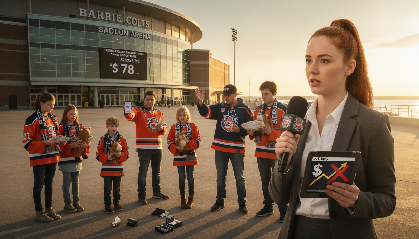 Your next Barrie Colts ticket resale will cost you big