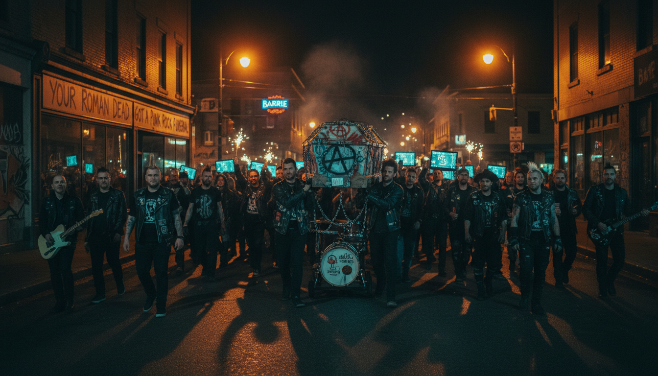 Your Roman dead got a punk rock funeral. No, seriously.