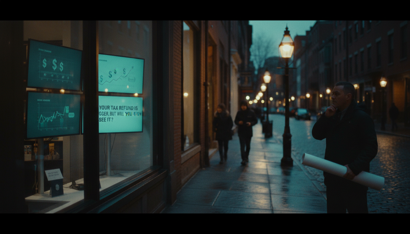 Your tax refund is bigger, but will you even see it?