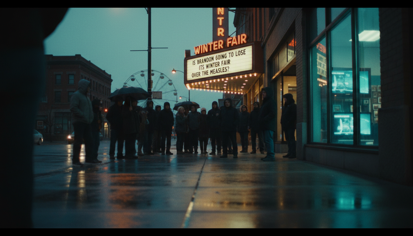 Is Brandon going to lose its Winter Fair over the measles?