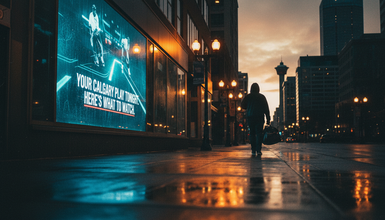 Your Calgary Flames play tonight. Here's what to watch.