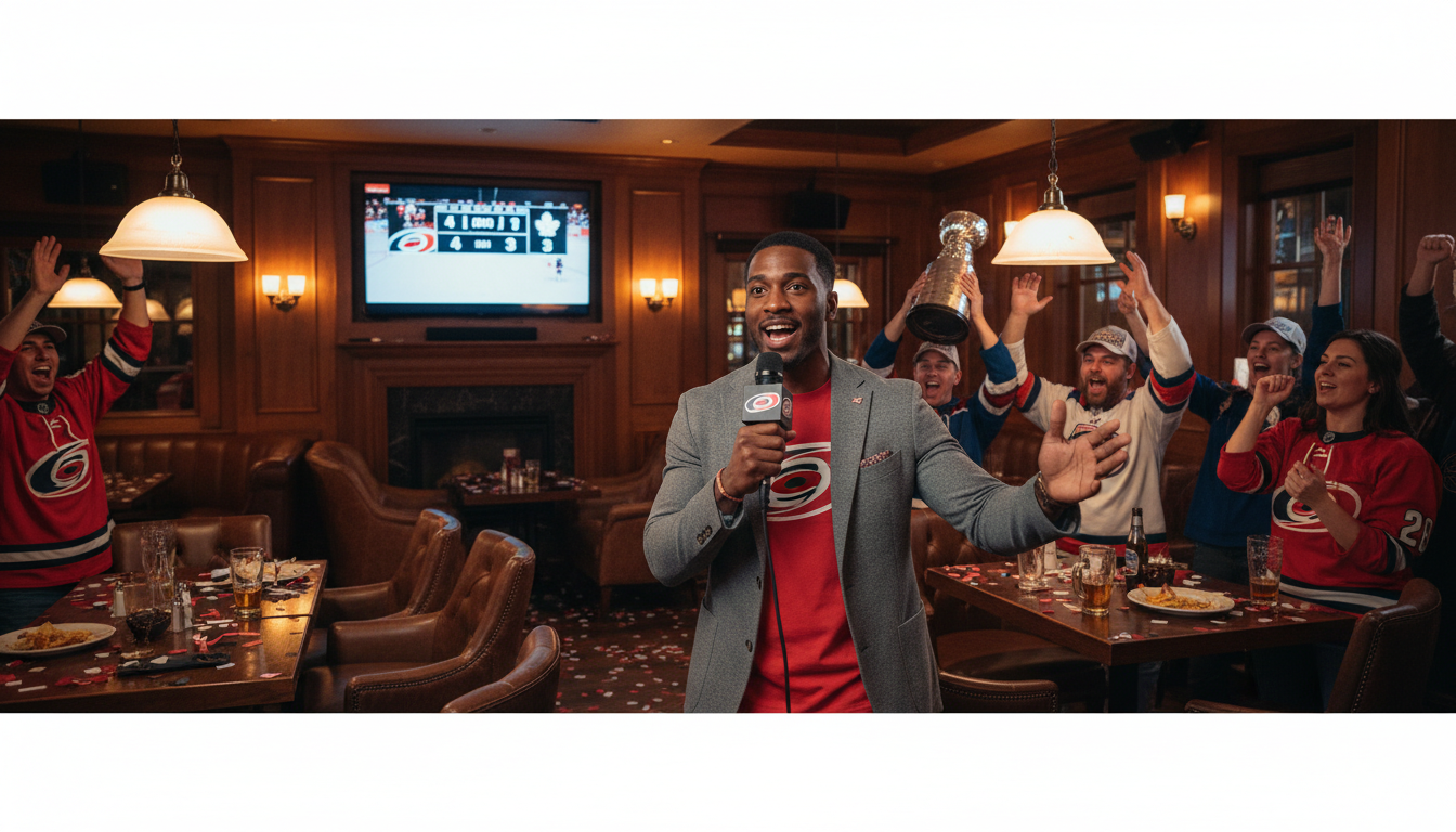 Here's what happened to the Carolina Hurricanes last night (CAR 4, TOR 3)