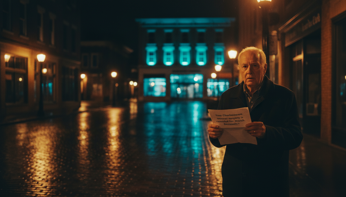 Your Charlottetown cataract surgery is cancelled for March. Seriously?