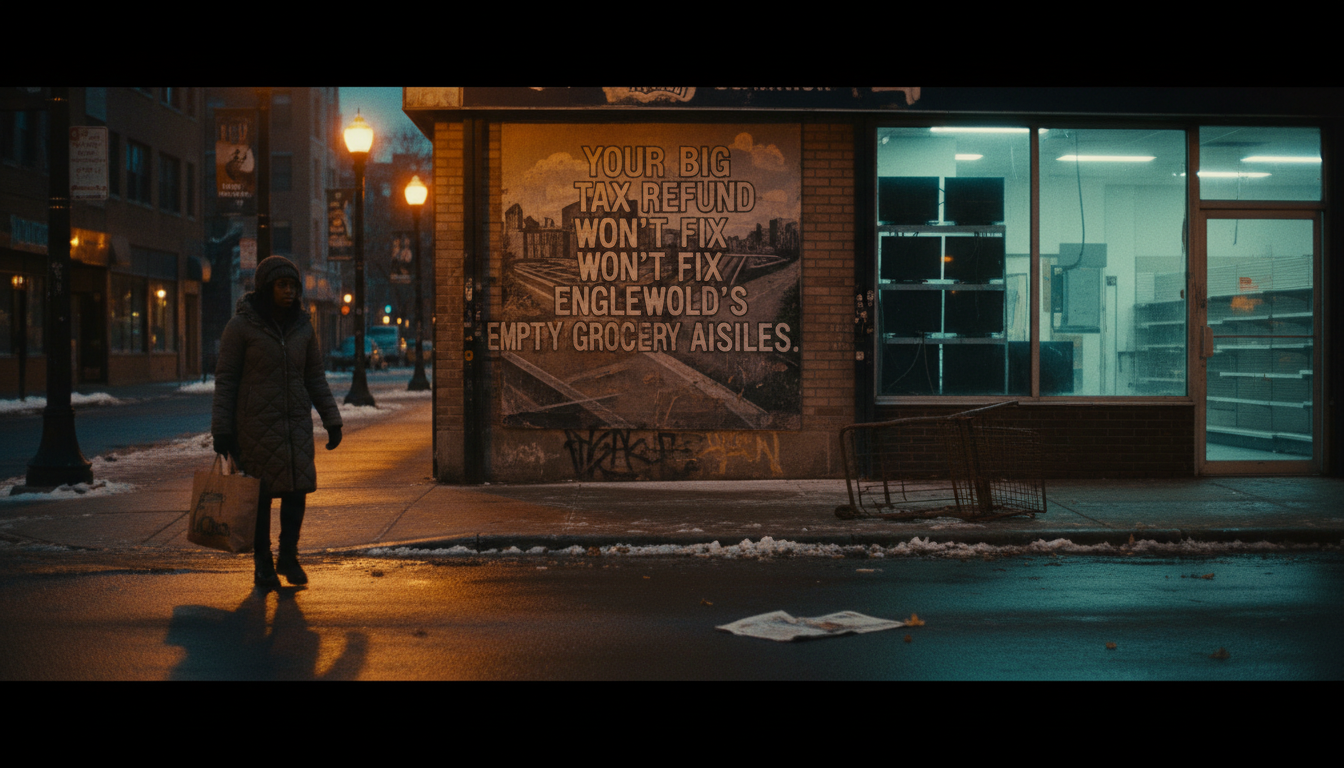 Your big tax refund won't fix Englewood's empty grocery aisles