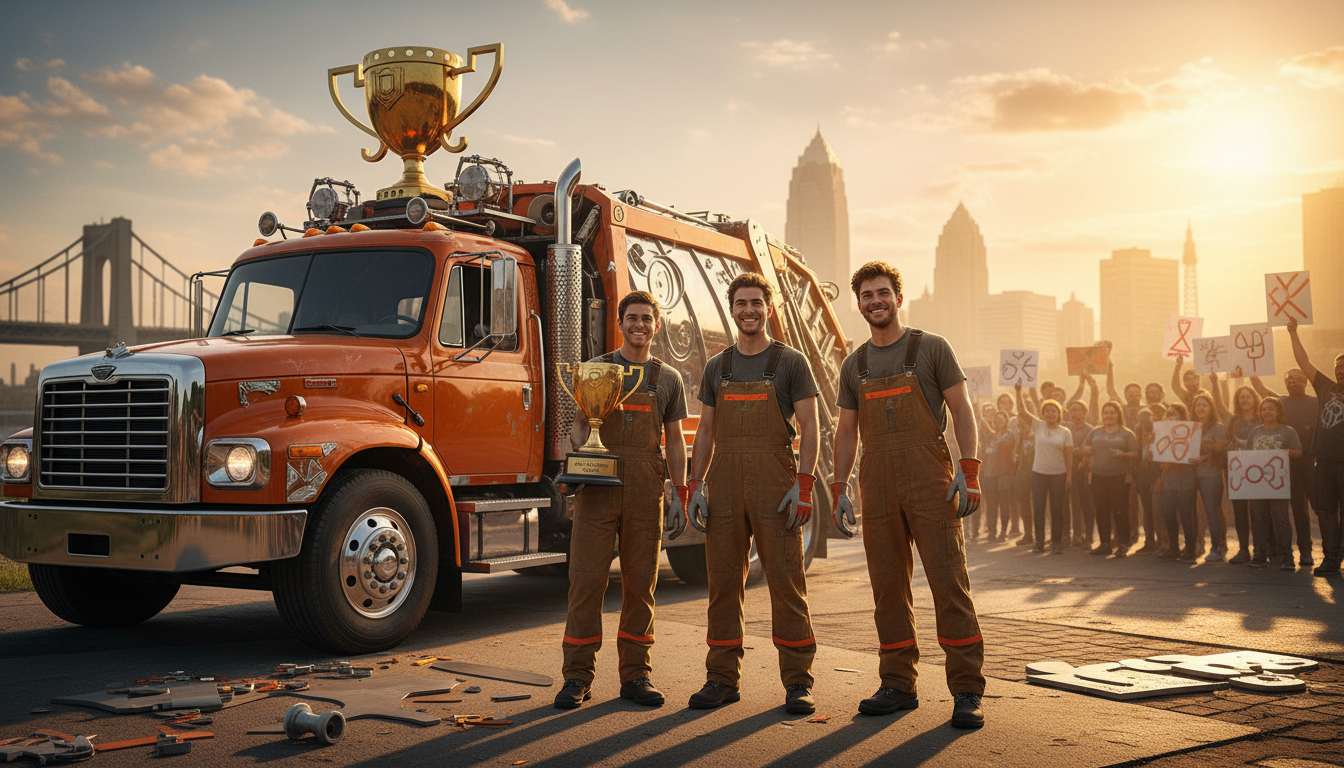 Your "Trash Boys" just won a big award.