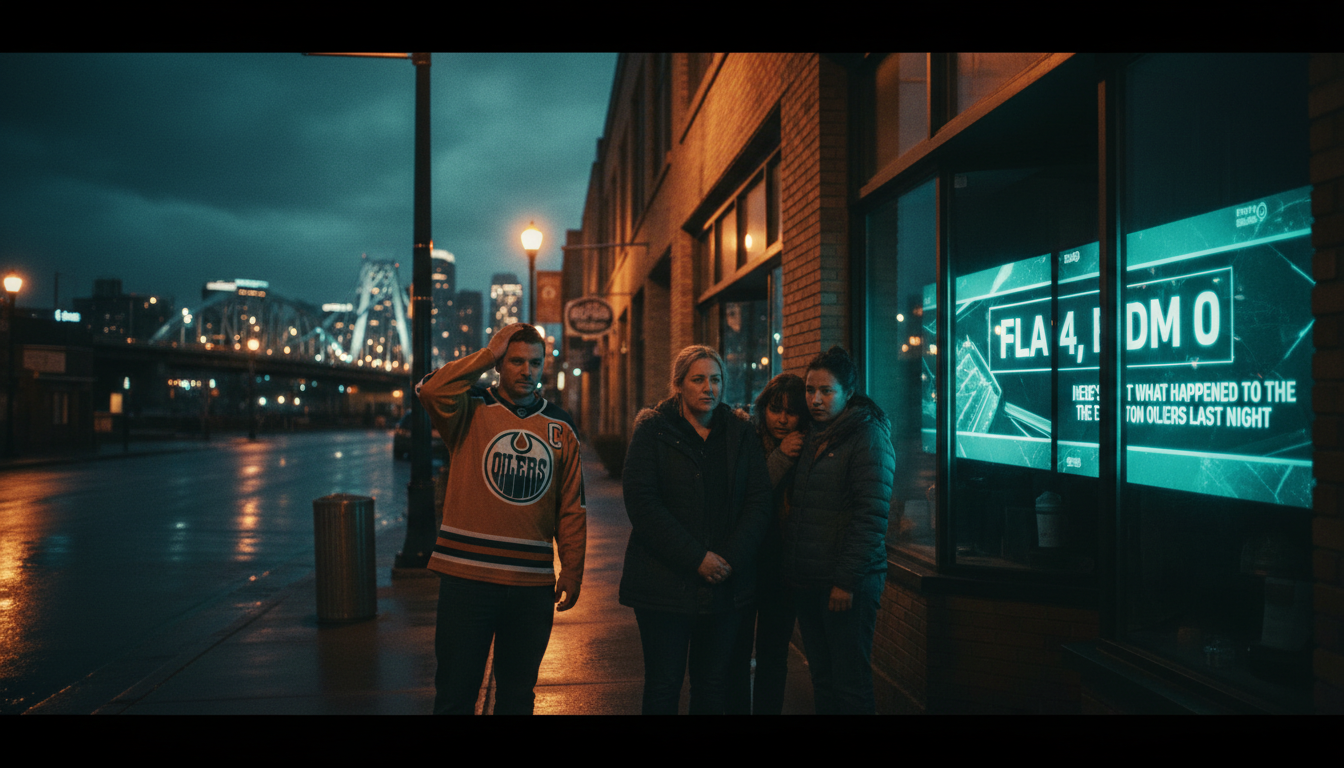 Here's what happened to the Edmonton Oilers last night (FLA 4, EDM 0)