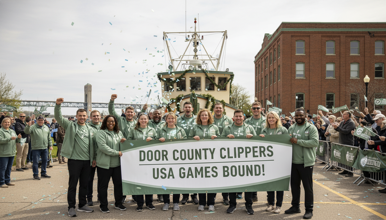 Your Door County Clippers are heading to the USA Games!