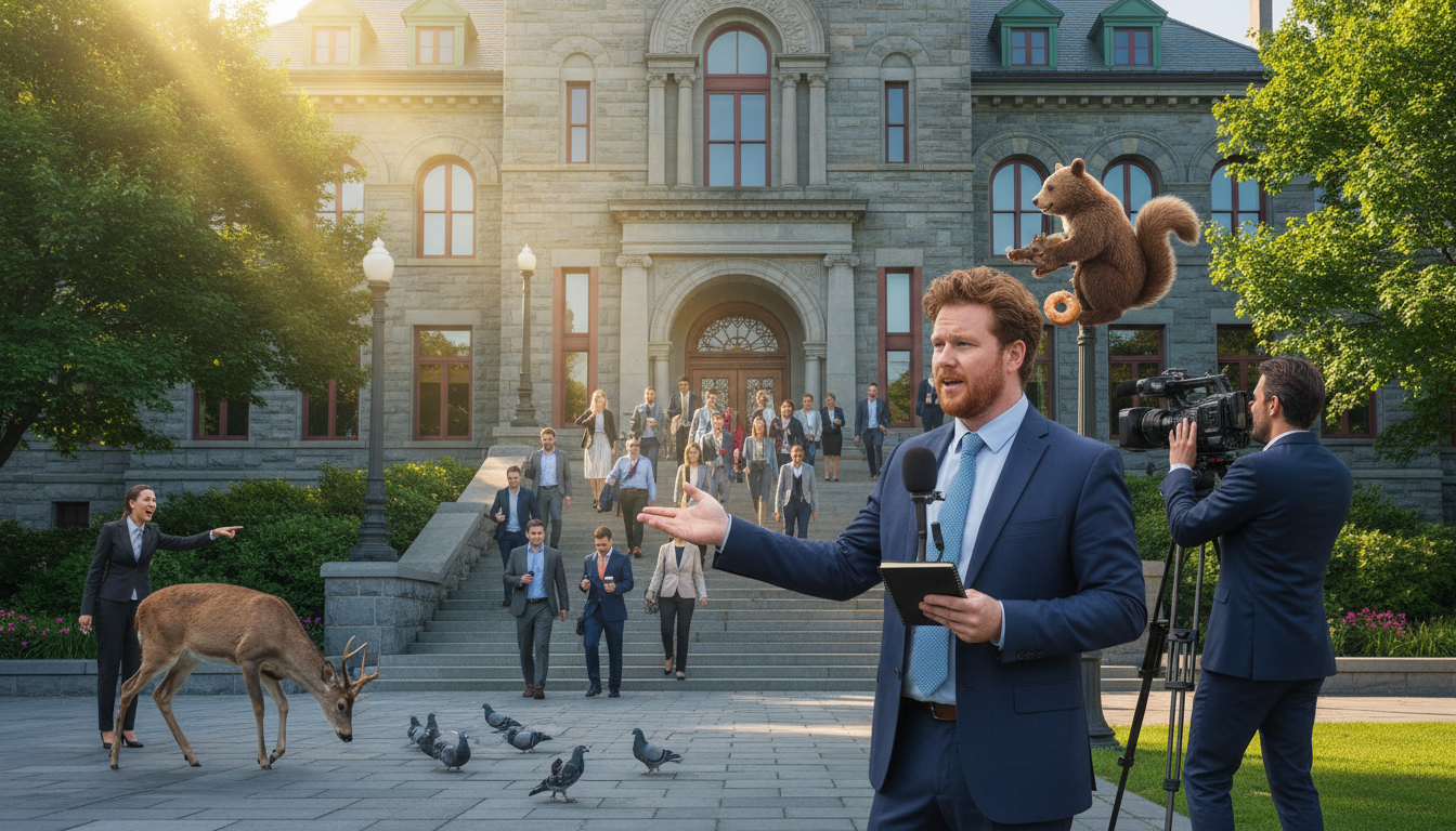 Halifax, your morning commute just got wild.