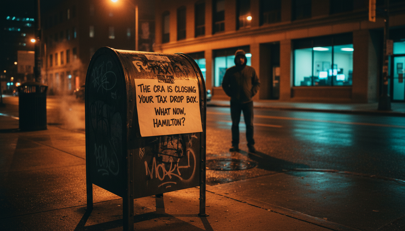 The CRA is closing your tax drop box. What now, Hamilton?