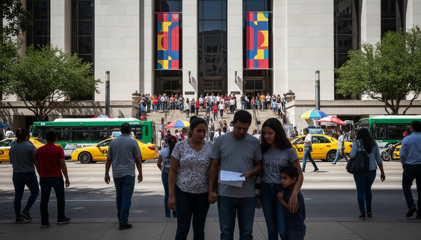 This Venezuelan family's hopes just vanished in Houston
