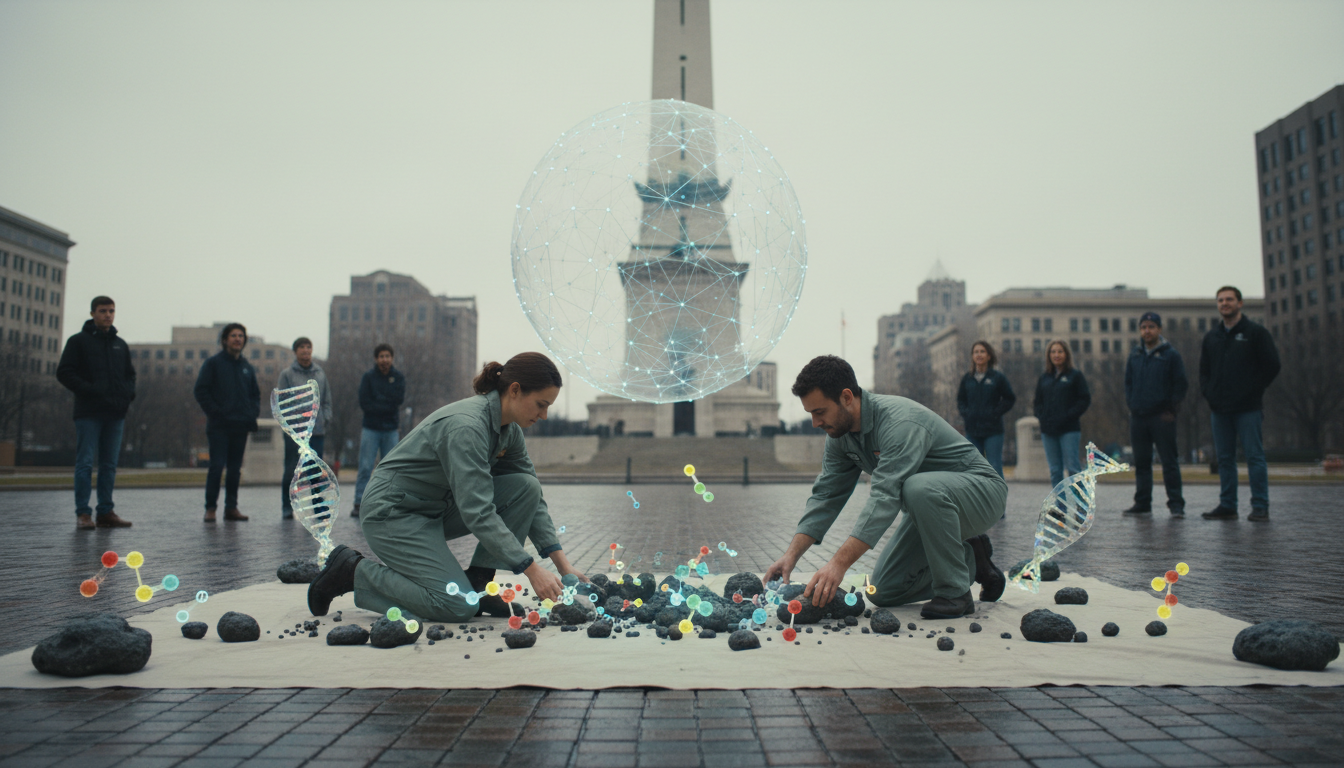 They found DNA building blocks in space. Seriously.