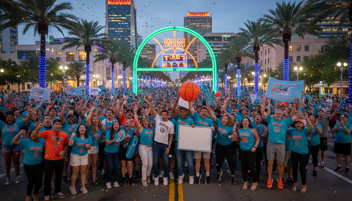 Your Dolphins are headed to the Big Dance. For real.