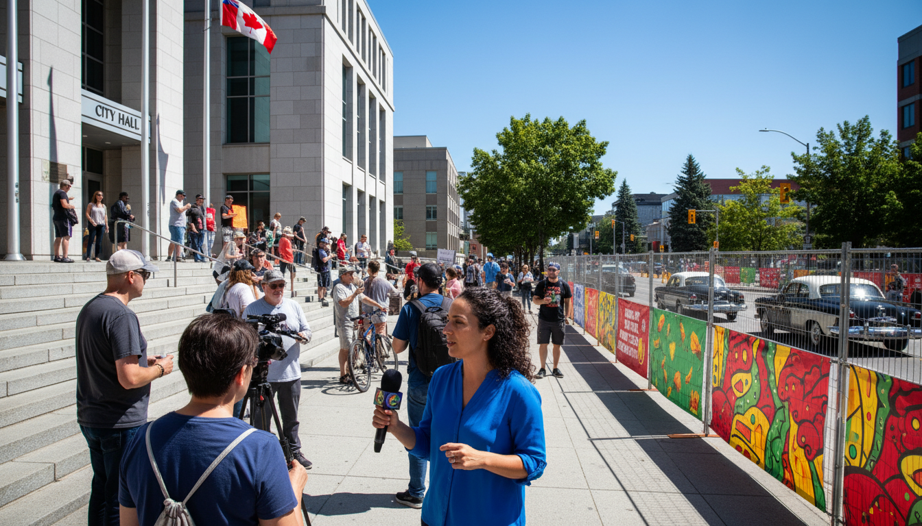 Bernard Avenue stays closed to feet, not cars. What happened?