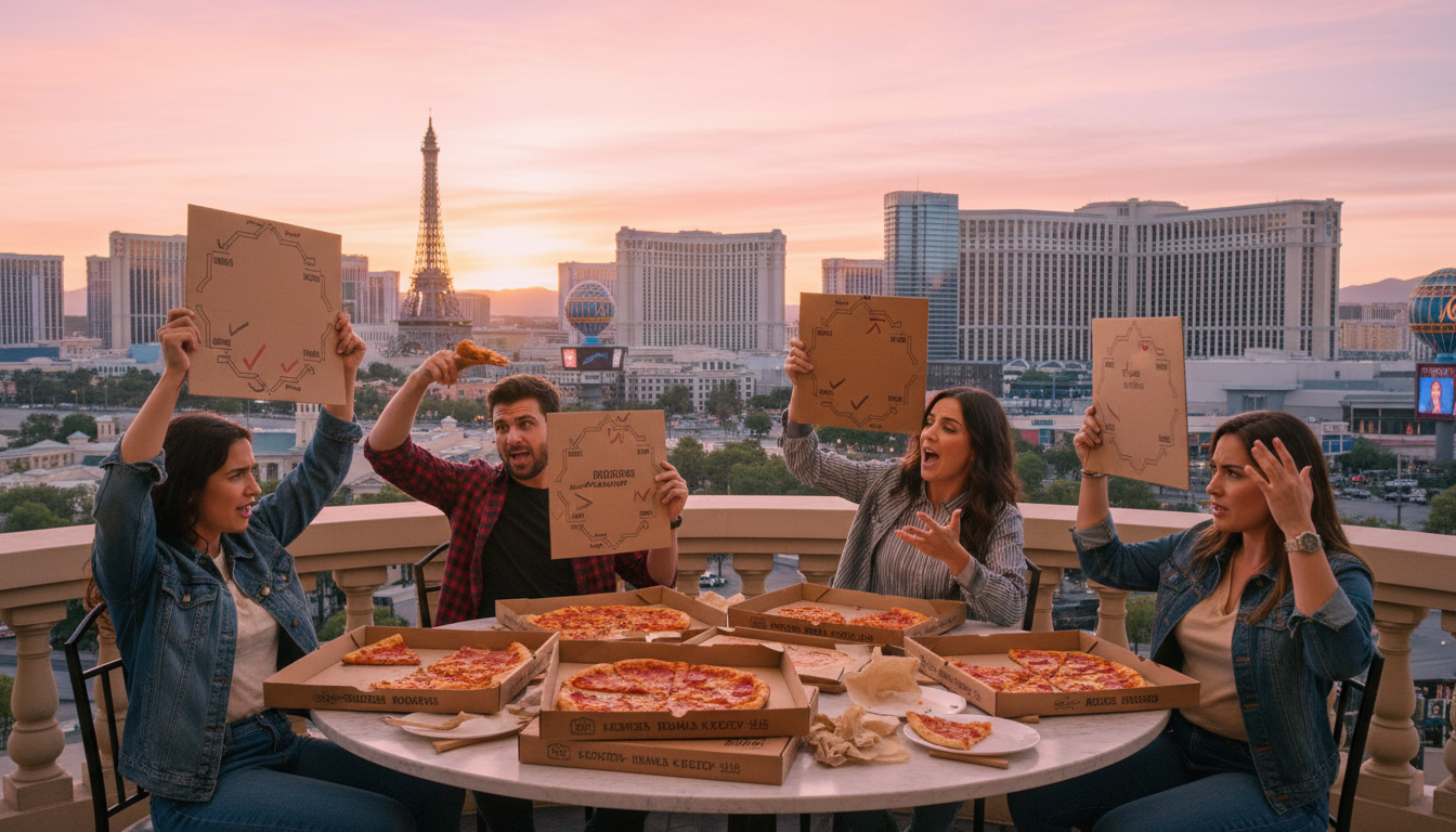 Your Vegas pizza bracket picks are driving me nuts.