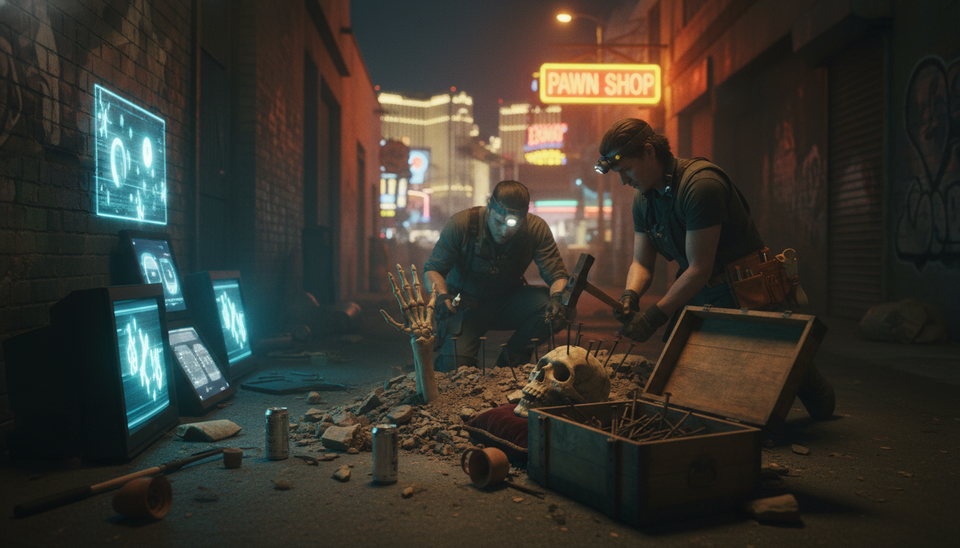 They hammered nails into Roman skeletons to stop ghosts. Really.