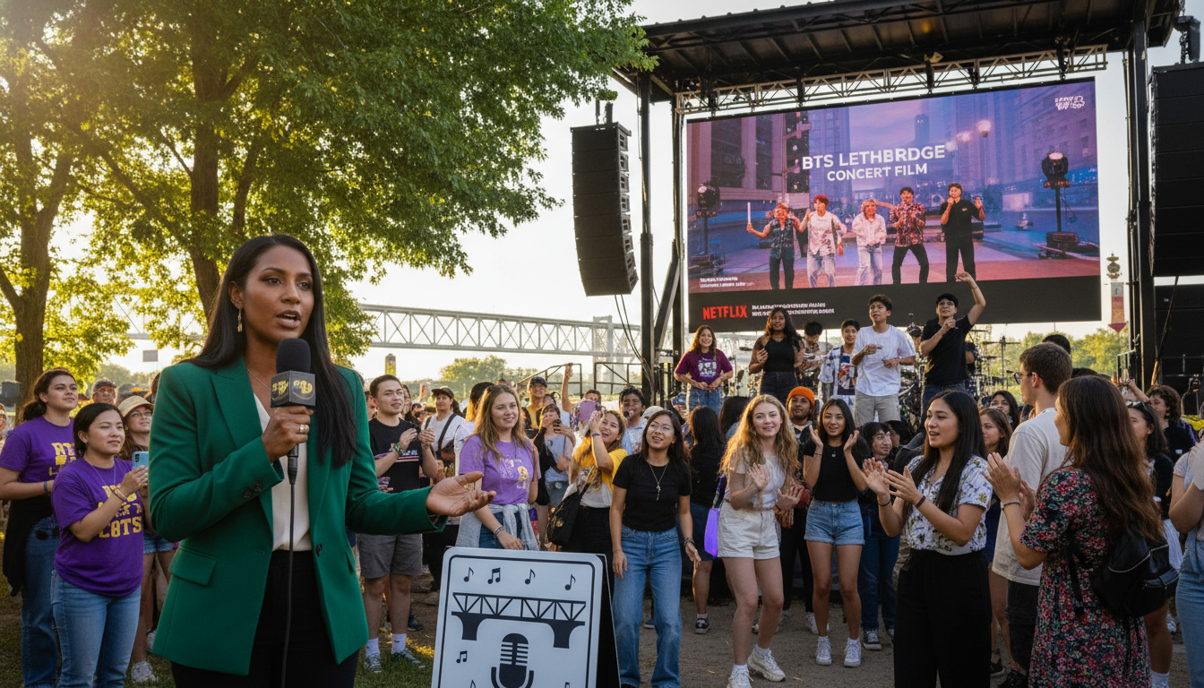 That BTS Netflix special is more than a show for Lethbridge.