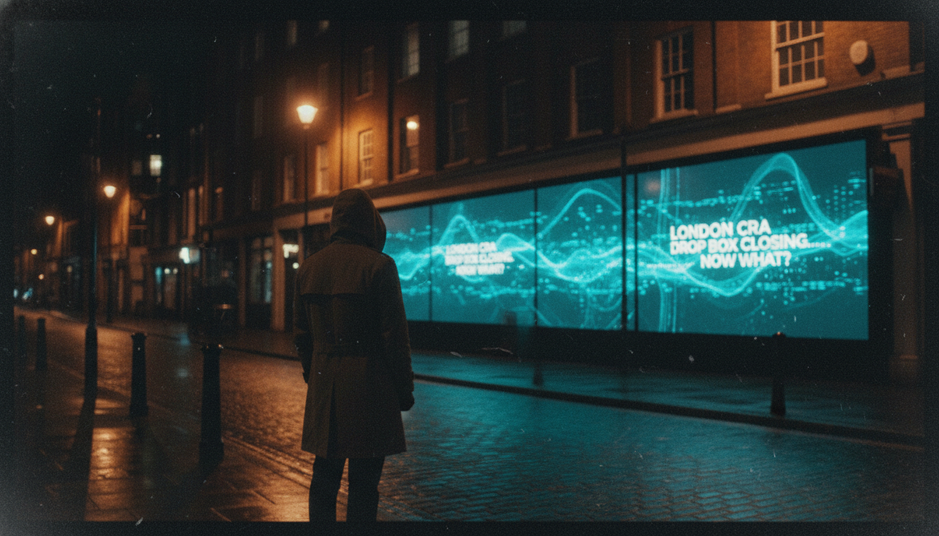 London, your CRA drop box is closing. Now what?