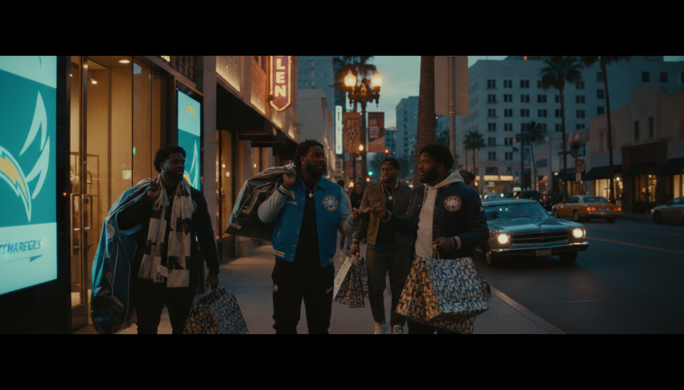 The Los Angeles Chargers just went shopping and we need to talk