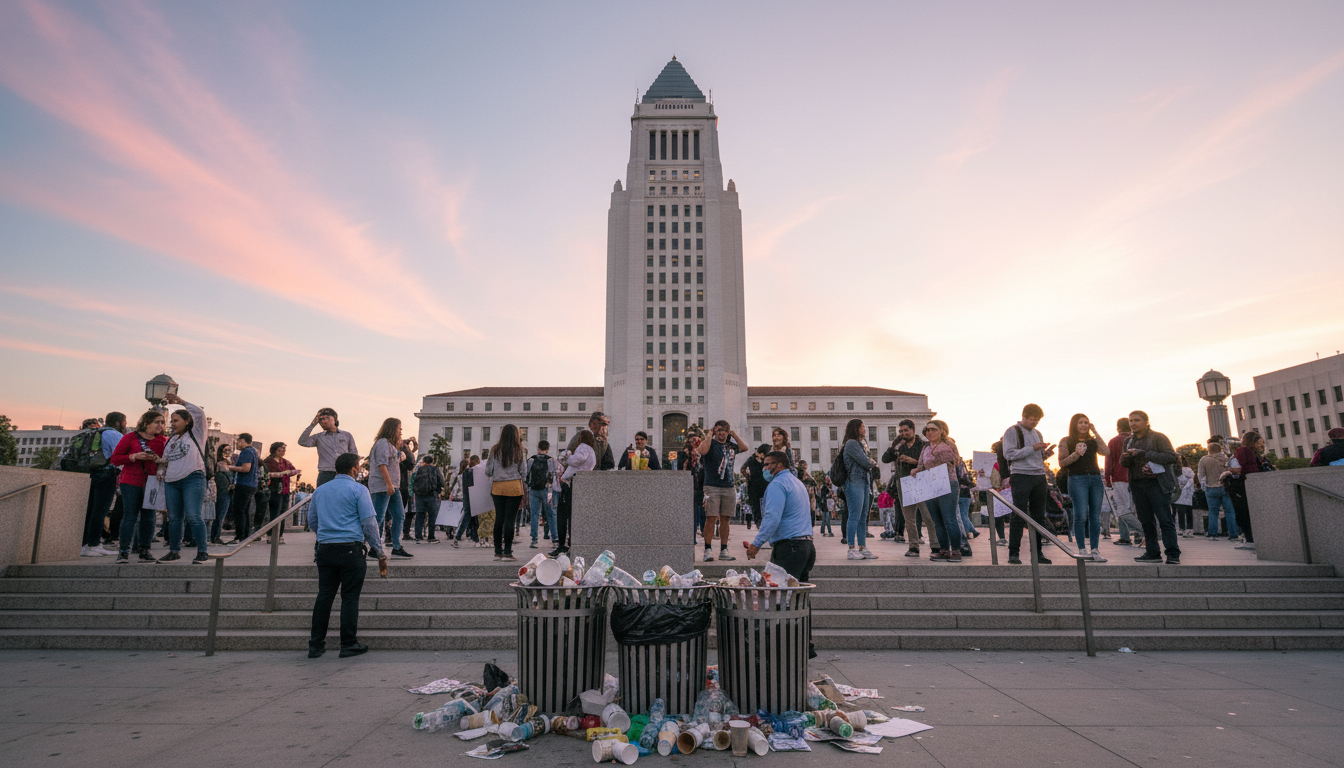 LA made 18,000 calls about trash last month. What gives?