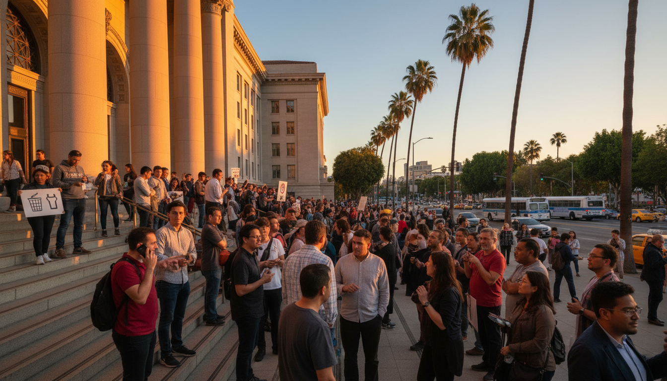 LA's calling 311 for trash, not housing. What gives?