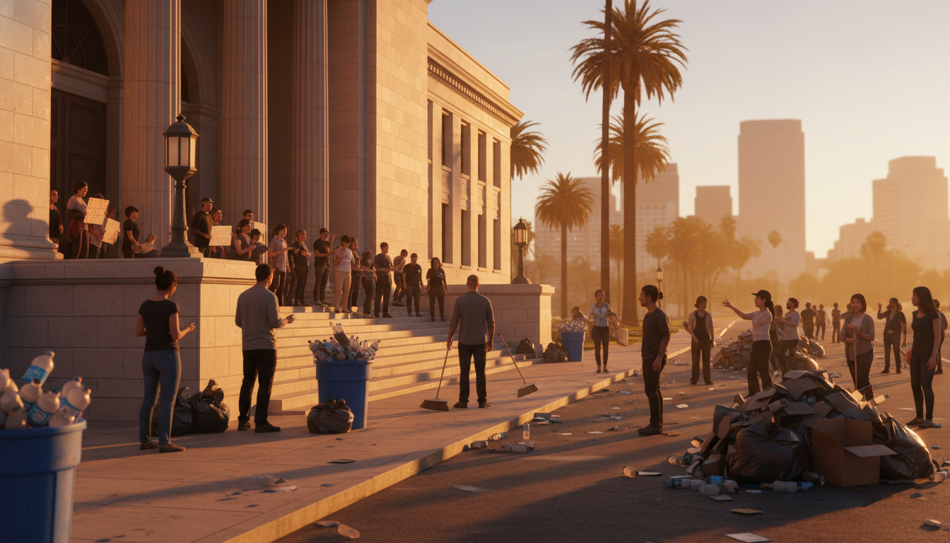 Your streets are drowning in 17,000 trash calls