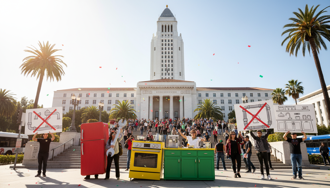 City Hall's doing your kitchen remodel, not fixing LA.