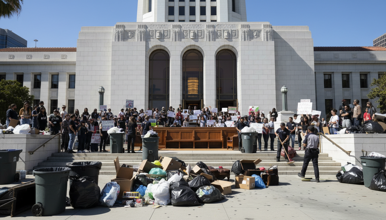 LA's drowning in trash and City Hall needs a plan