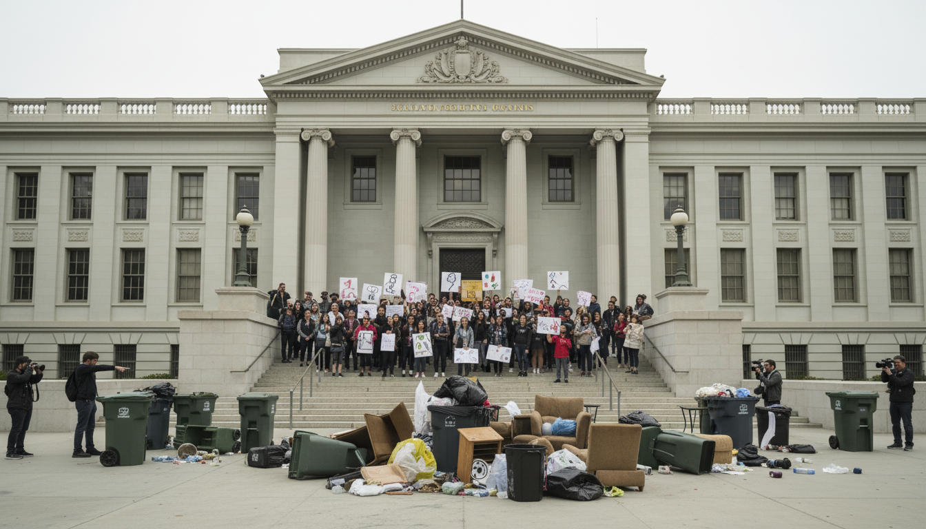 Your 311 calls show LA has 16,000 trash problems.
