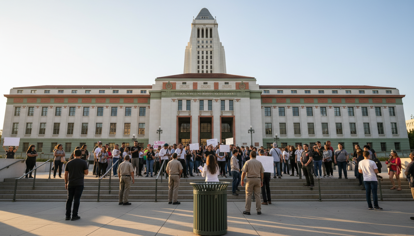 LA had 15,000 trash calls last month. What's City Hall doing?