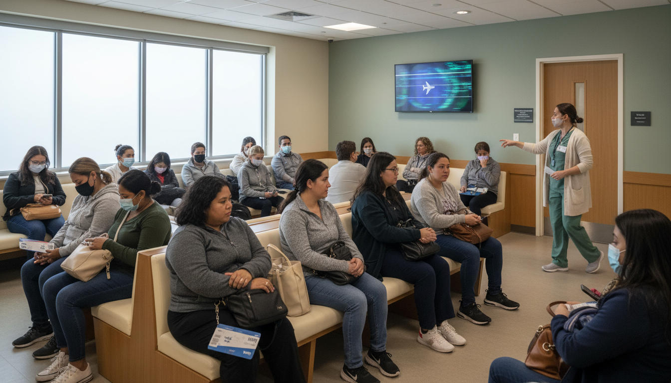 Twenty-five people went to your hospital after Delta flight 56.