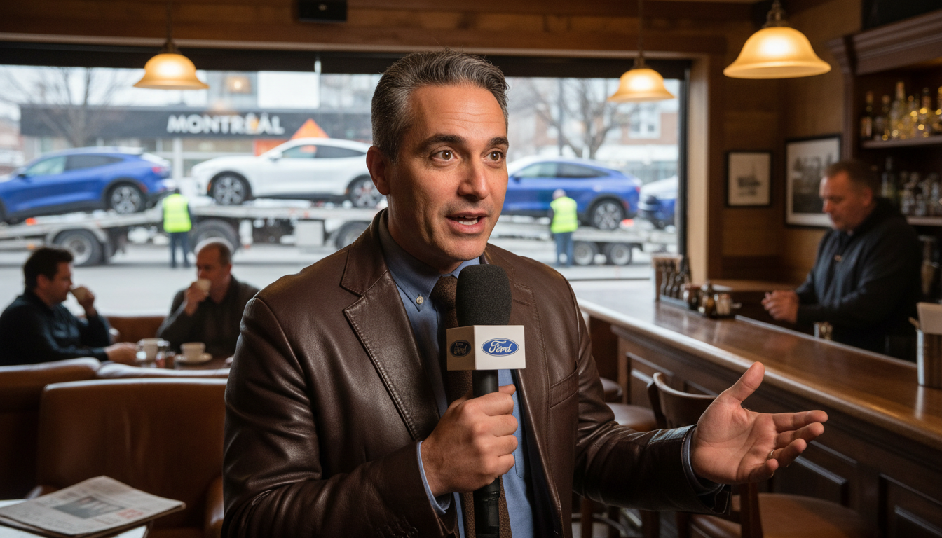 Legault veut nos autos électriques, Ford fait une crise.