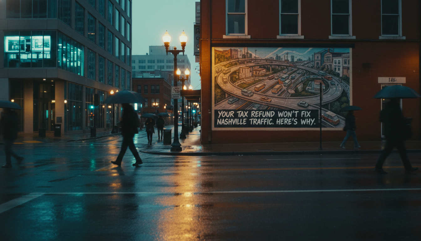 Your tax refund won't fix Nashville traffic. Here's why.