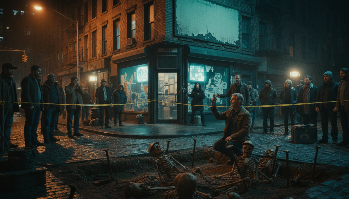 They found dead Romans with nails in their chests!