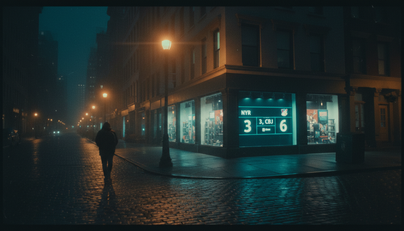 Here's what happened to the New York Rangers last night (NYR 3, CBJ 6)