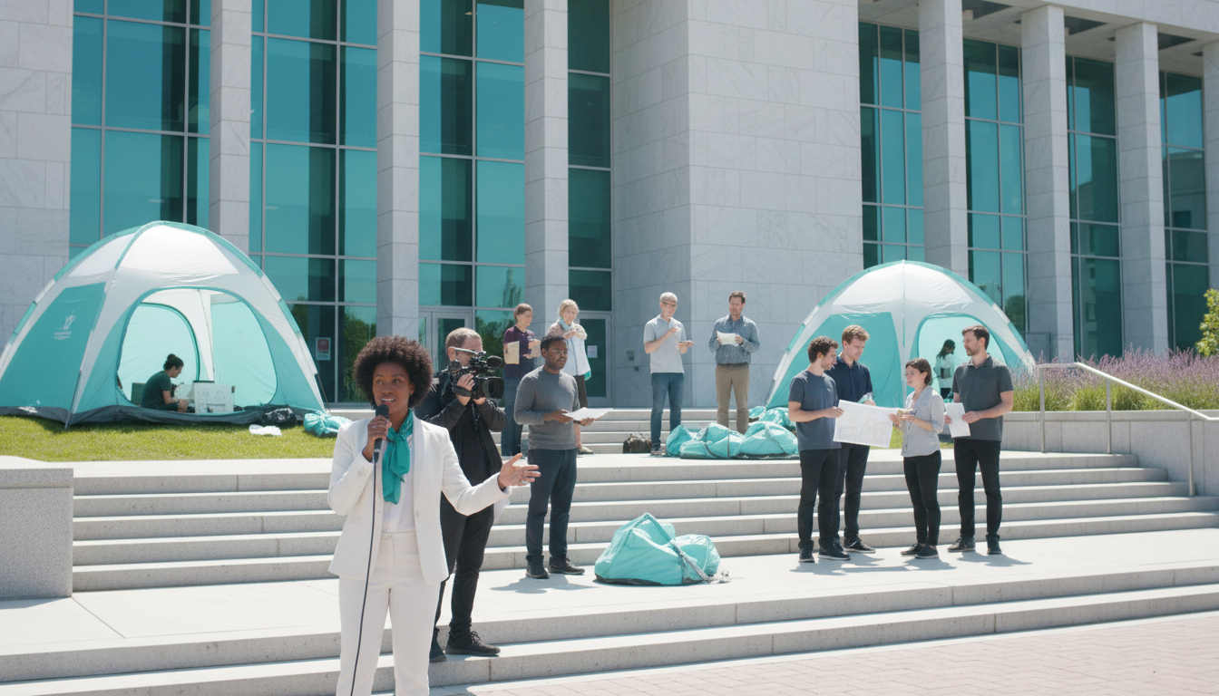 Your city just approved 10 tents for next summer. What's happening?