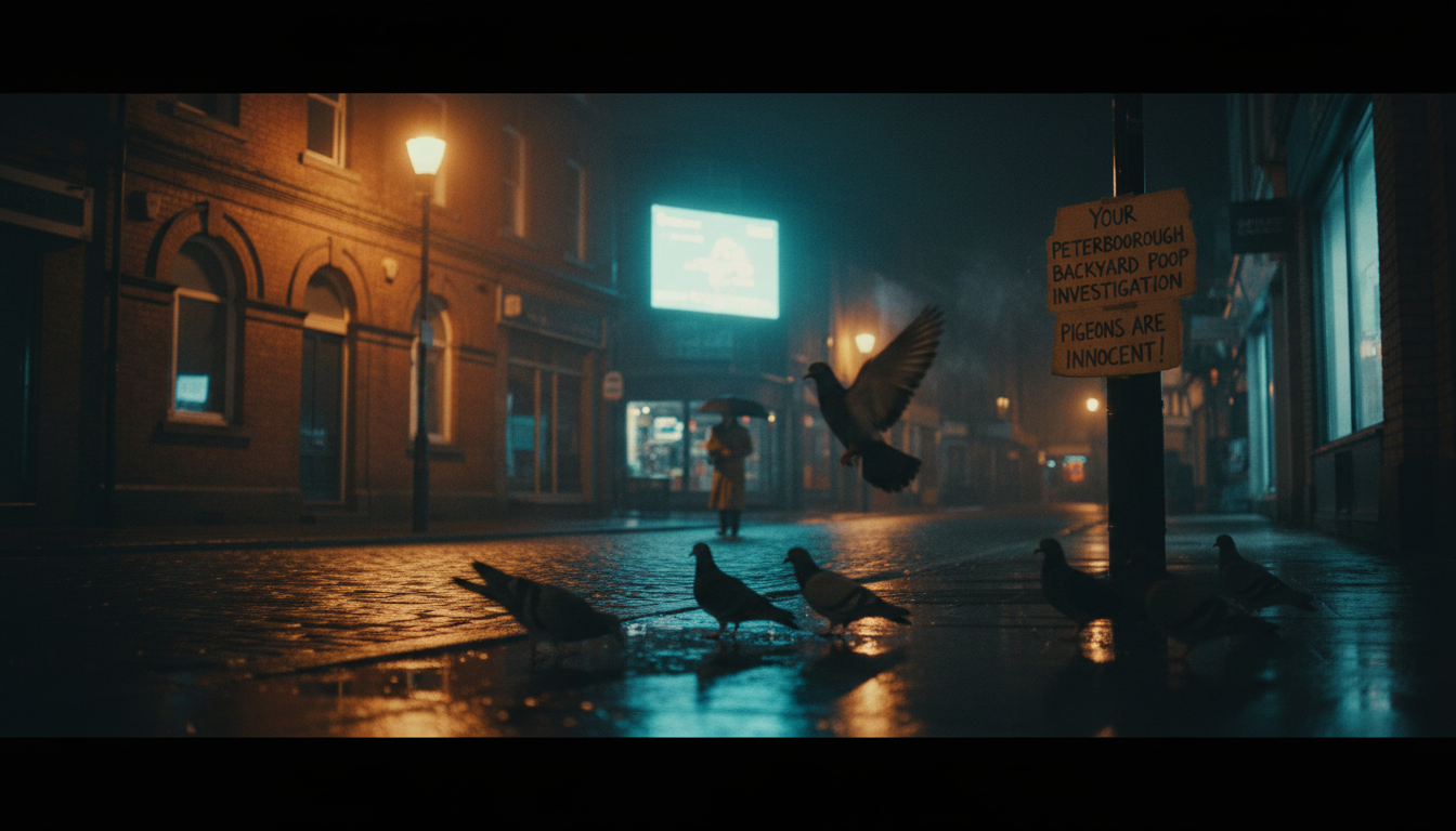 Your Peterborough council just investigated backyard poop. Pigeons are innocent.