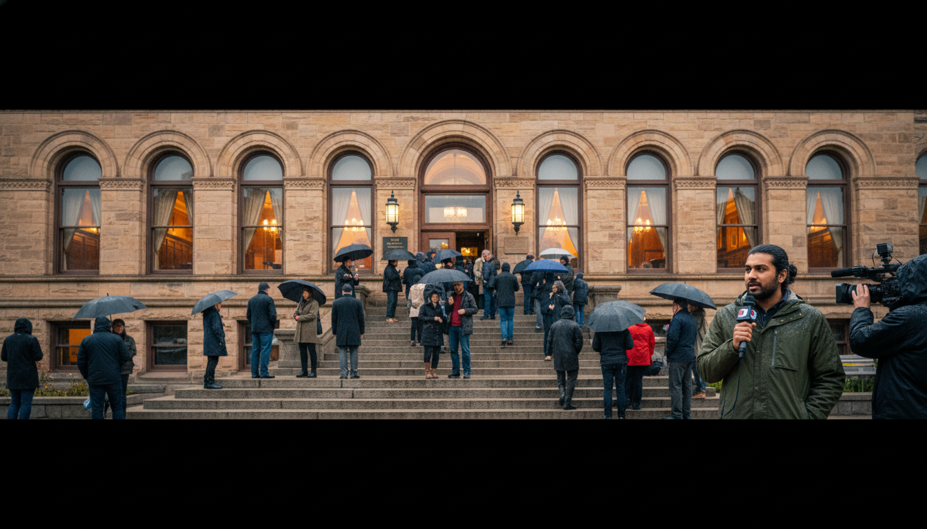 Your City Hall was quiet. The weather wasn't.