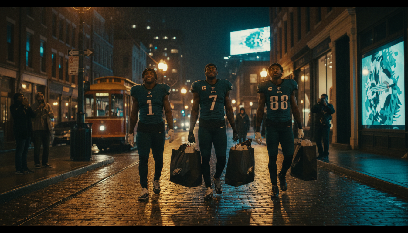 The Philadelphia Eagles just went shopping and we need to talk