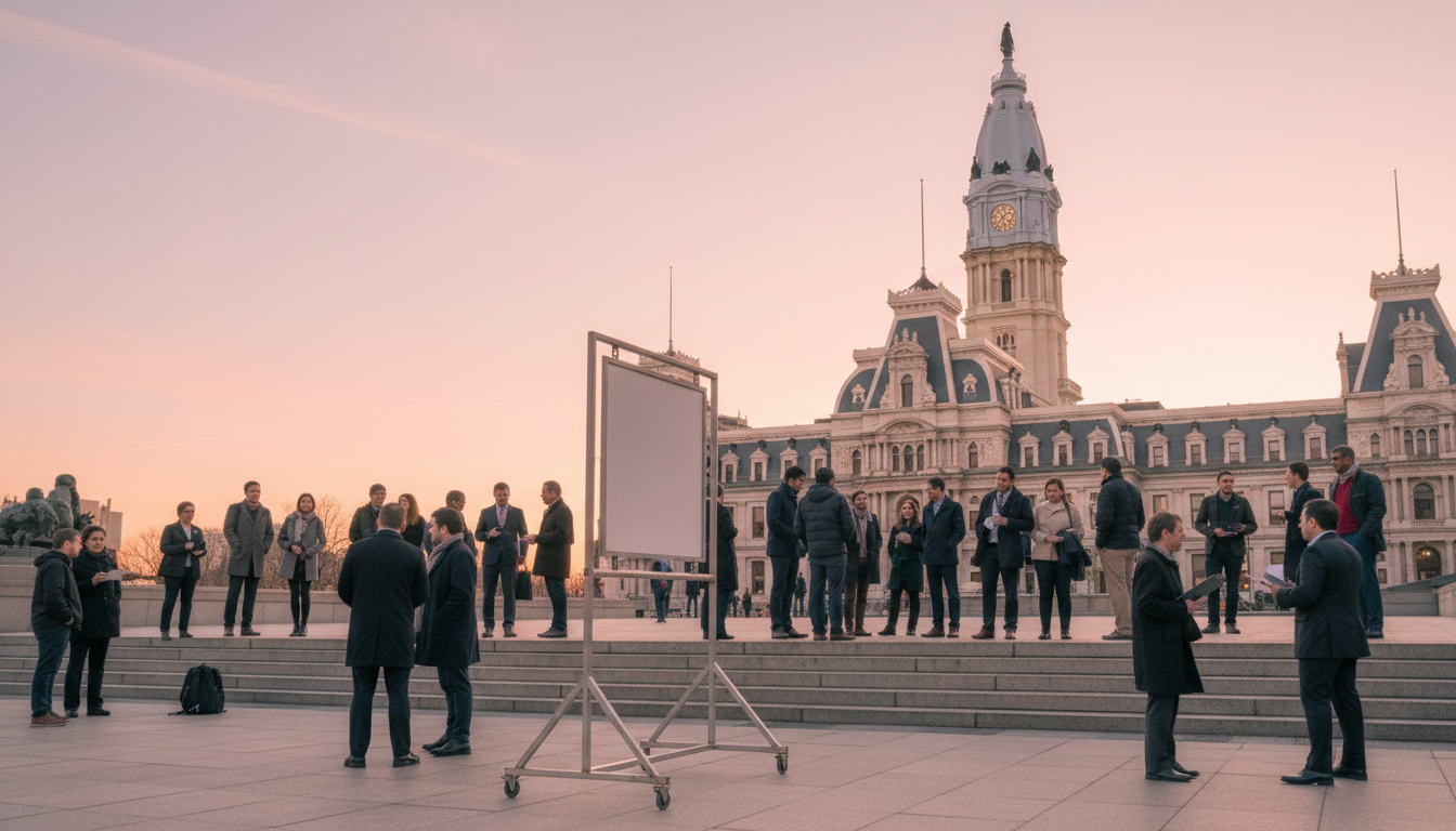 Philly City Hall issued ZERO new permits last week. What gives?