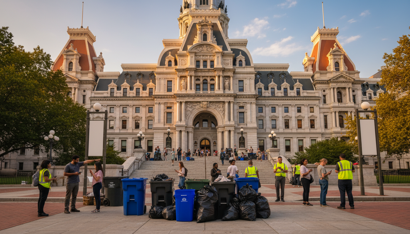 Your trash is piling up, and 311 knows it.