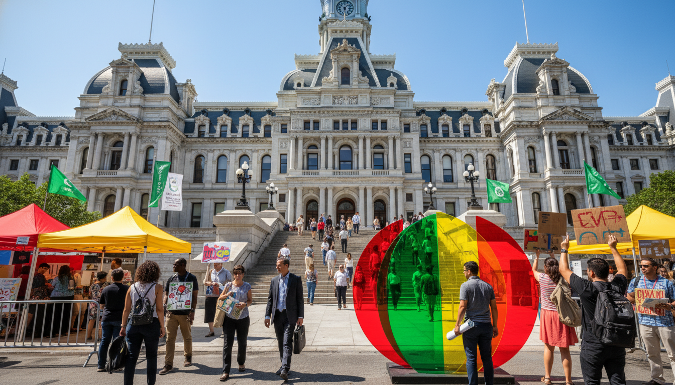 Philly, what's City Hall building with your N/A permits?