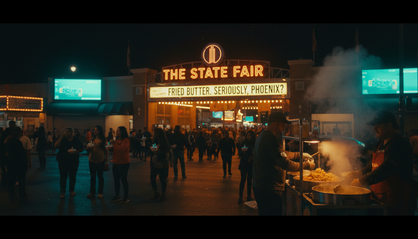 The State Fair's got fried butter. Seriously, Phoenix?