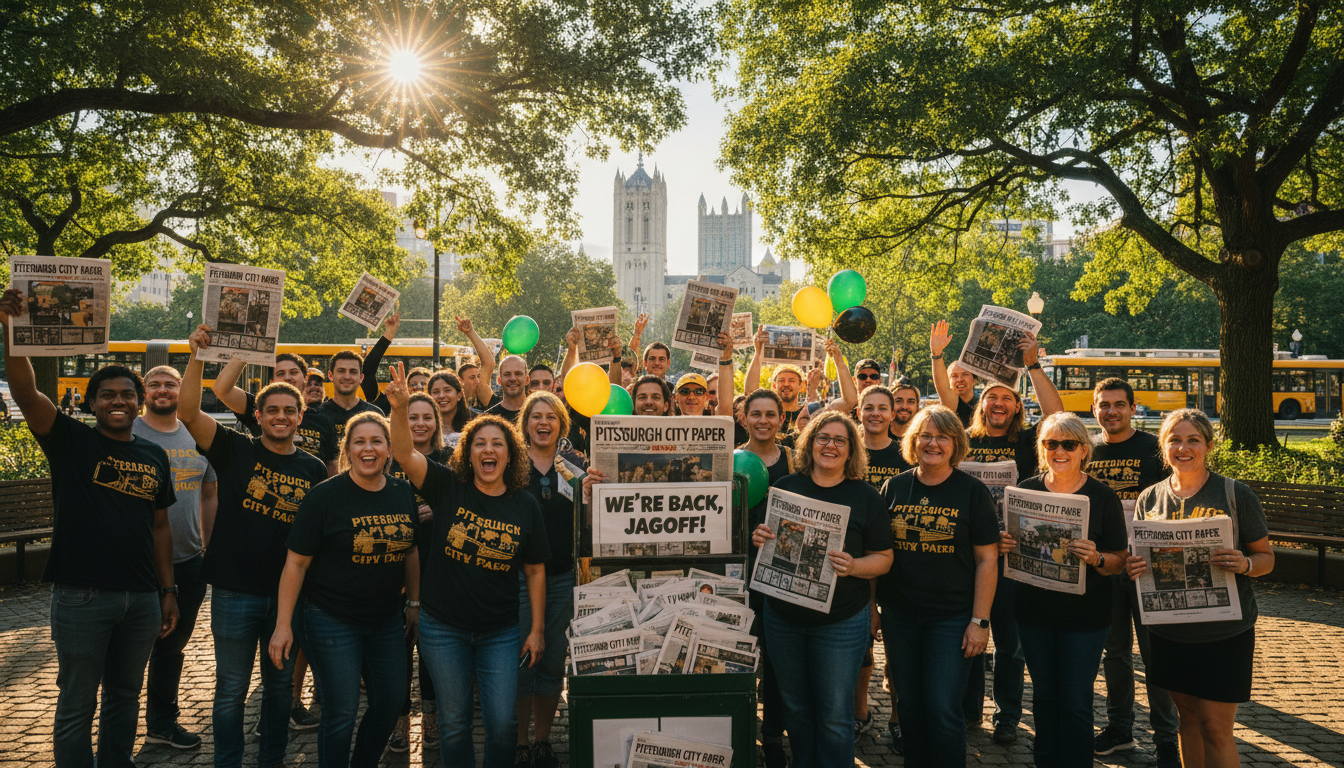 Your Pittsburgh City Paper is back, jagoff!