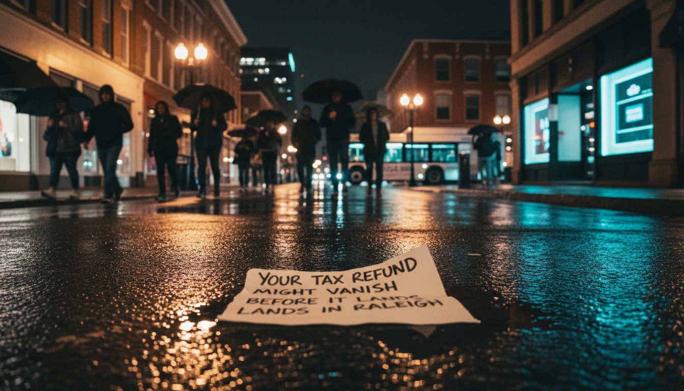 Your tax refund might vanish before it lands in Raleigh