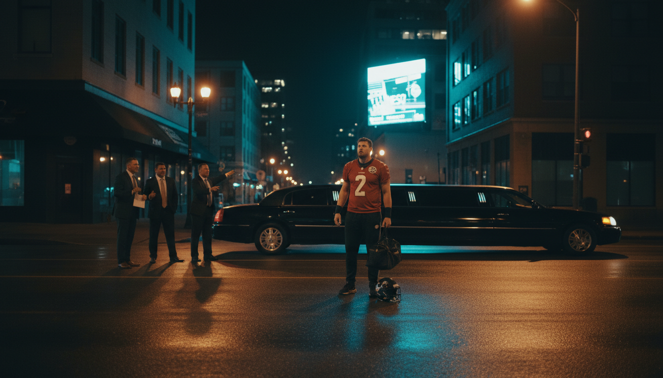 Did the Riders just kick Brett Lauther out? You won't believe it.