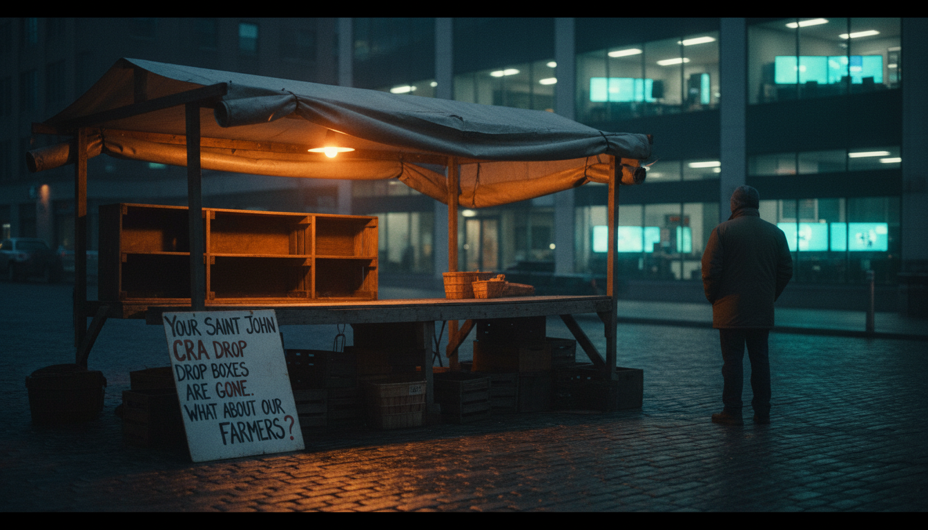 Your Saint John CRA drop boxes are gone. What about our farmers?