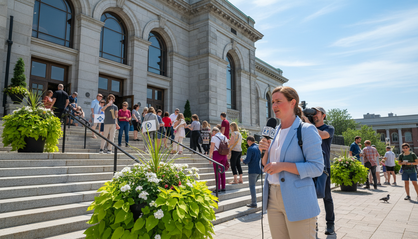 Your Saint John City Hall is quieter than a foghorn in July.