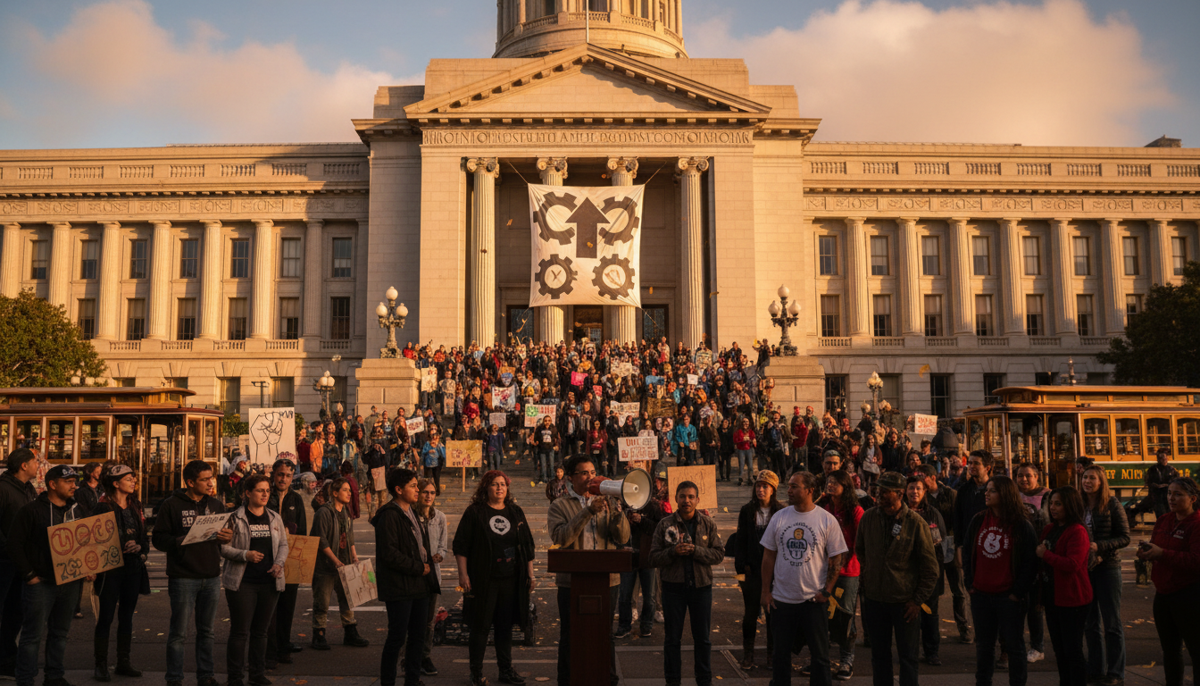 Your Mayor wants layoffs, but unions are fighting back.