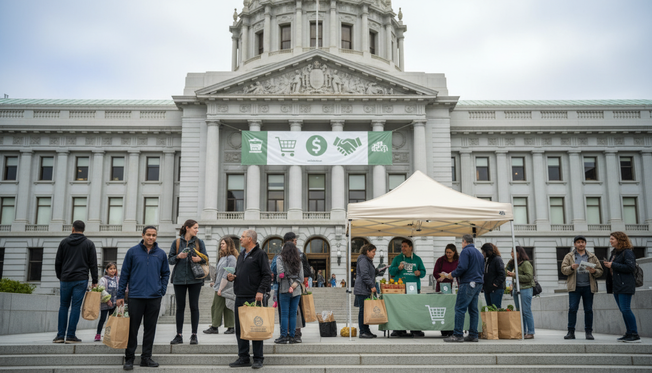 Your City Hall just paid for groceries. Here's how.